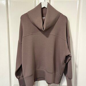 Priya Longline Sweat - Varley Sweater (Cinder)